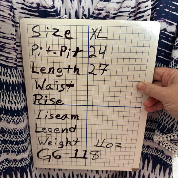 A.N.A. Women’s bohemian blouse flutter sleeve tassel trim bohemian plus size - Picture 10 of 10